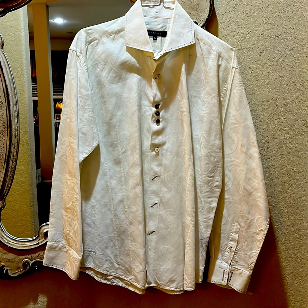 Men's Bogosse Dress shirt. Size XL.